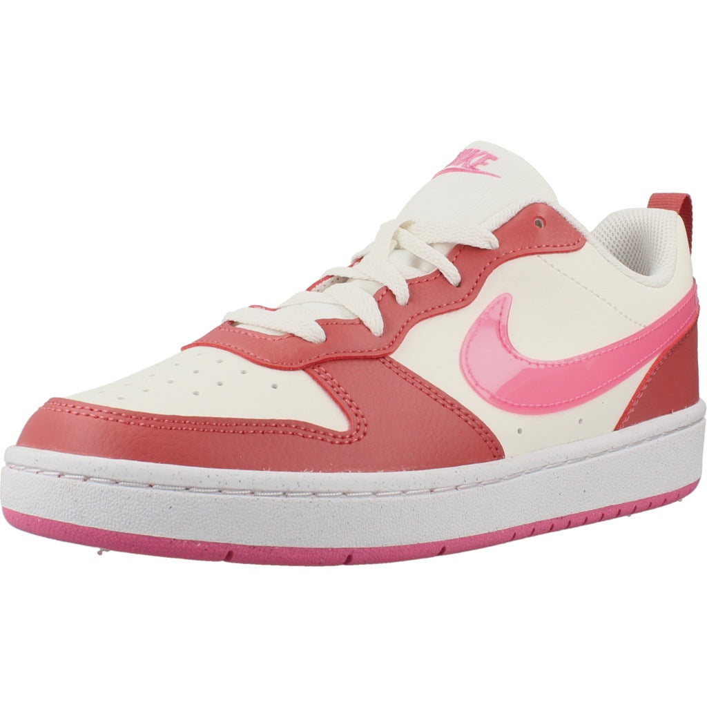 NIKE COURT BOROUGH LOW JES GS en color ROSA (1)