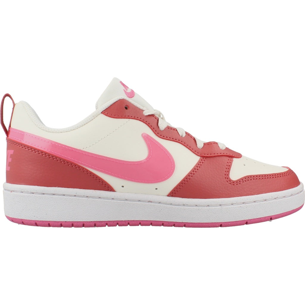 NIKE COURT BOROUGH LOW JES GS en color ROSA (4)