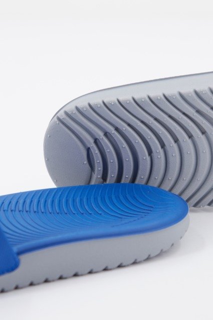 NIKE KAWA SLIDE en color AZUL (4)