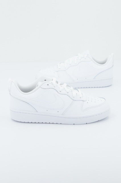 NIKE COURT BOROUGH LOW GS en color BLANCO (2)