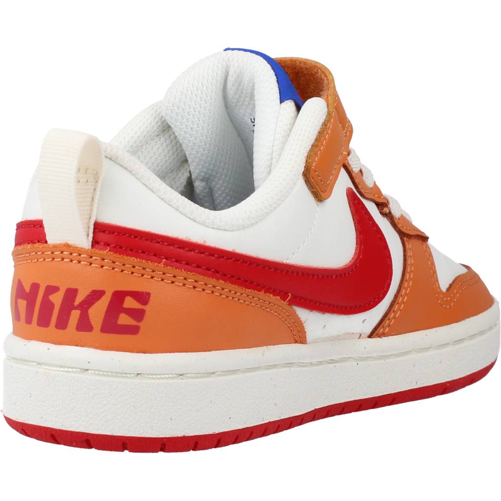 NIKE COURT BOROUGH LOW PS A en color NARANJA (3)