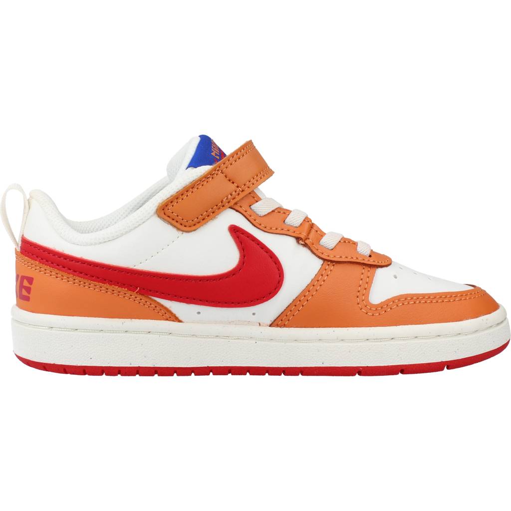 NIKE COURT BOROUGH LOW PS A en color NARANJA (4)