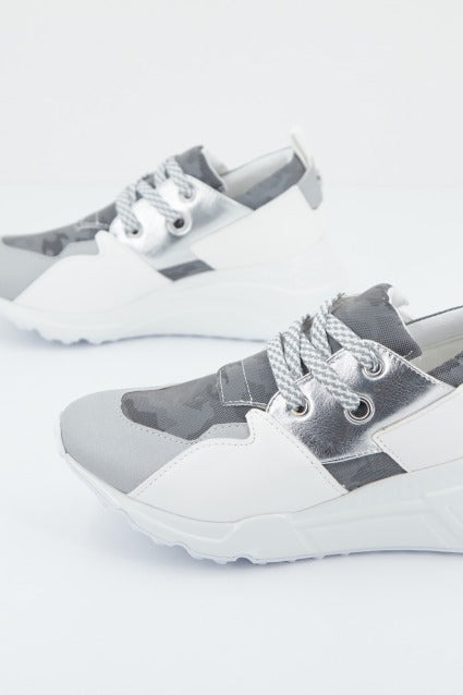 STEVE MADDEN SNEAKER CORDONES en color BLANCO (4)