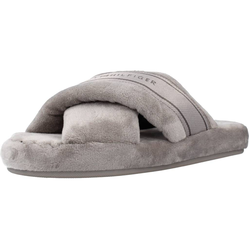 TOMMY HILFIGER COMFY HOME SLIPPERS WITH en color GRIS (1)