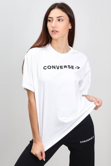 CONVERSE WORDMARK OVERSIZED TEE en color BLANCO (1)