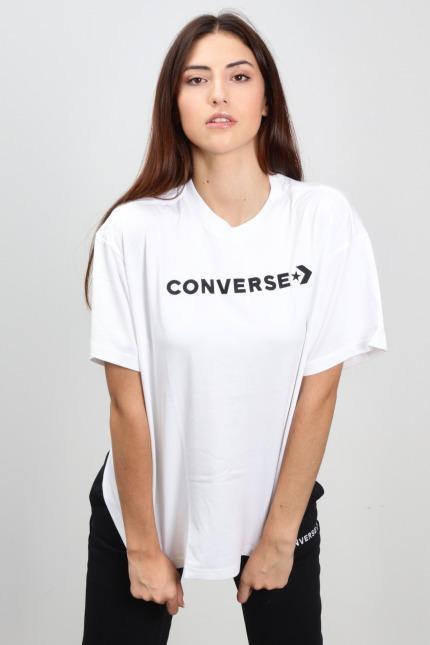CONVERSE WORDMARK OVERSIZED TEE en color BLANCO (4)