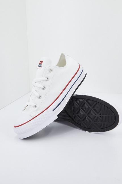 CONVERSE CHUCK TAYLOR ALL STAR EVA LIFT PLATFORM UNISEX en color BLANCO (4)