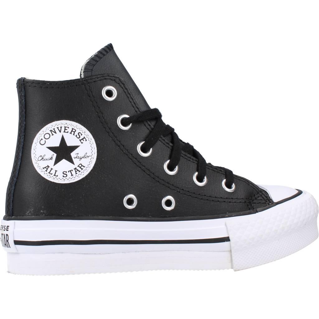 CONVERSE CHUCK TAYLOR ALL STAR LIFT PLATFORM en color NEGRO (4)