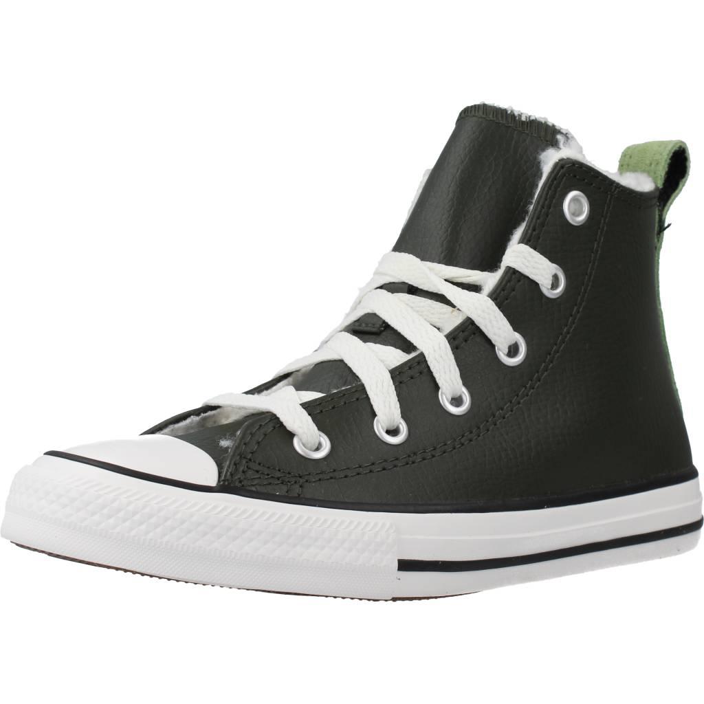 CONVERSE CHUCK TAYLOR ALL STAR HI en color VERDE (1)