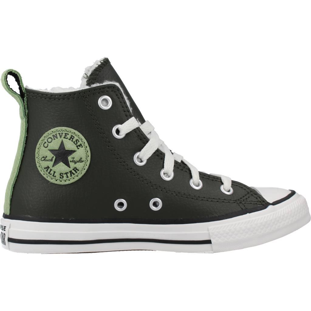 CONVERSE CHUCK TAYLOR ALL STAR HI en color VERDE (4)