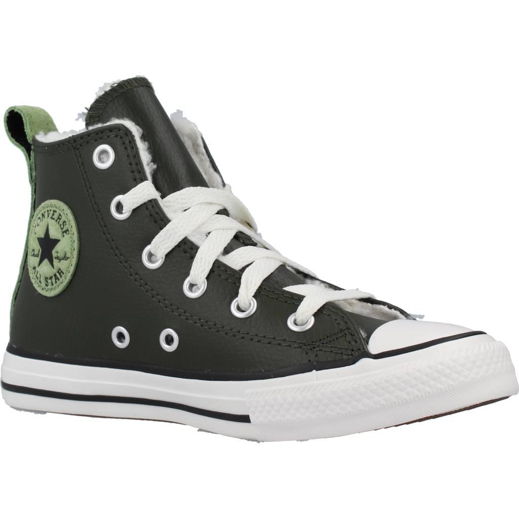 CONVERSE CHUCK TAYLOR ALL STAR HI en color VERDE (5)