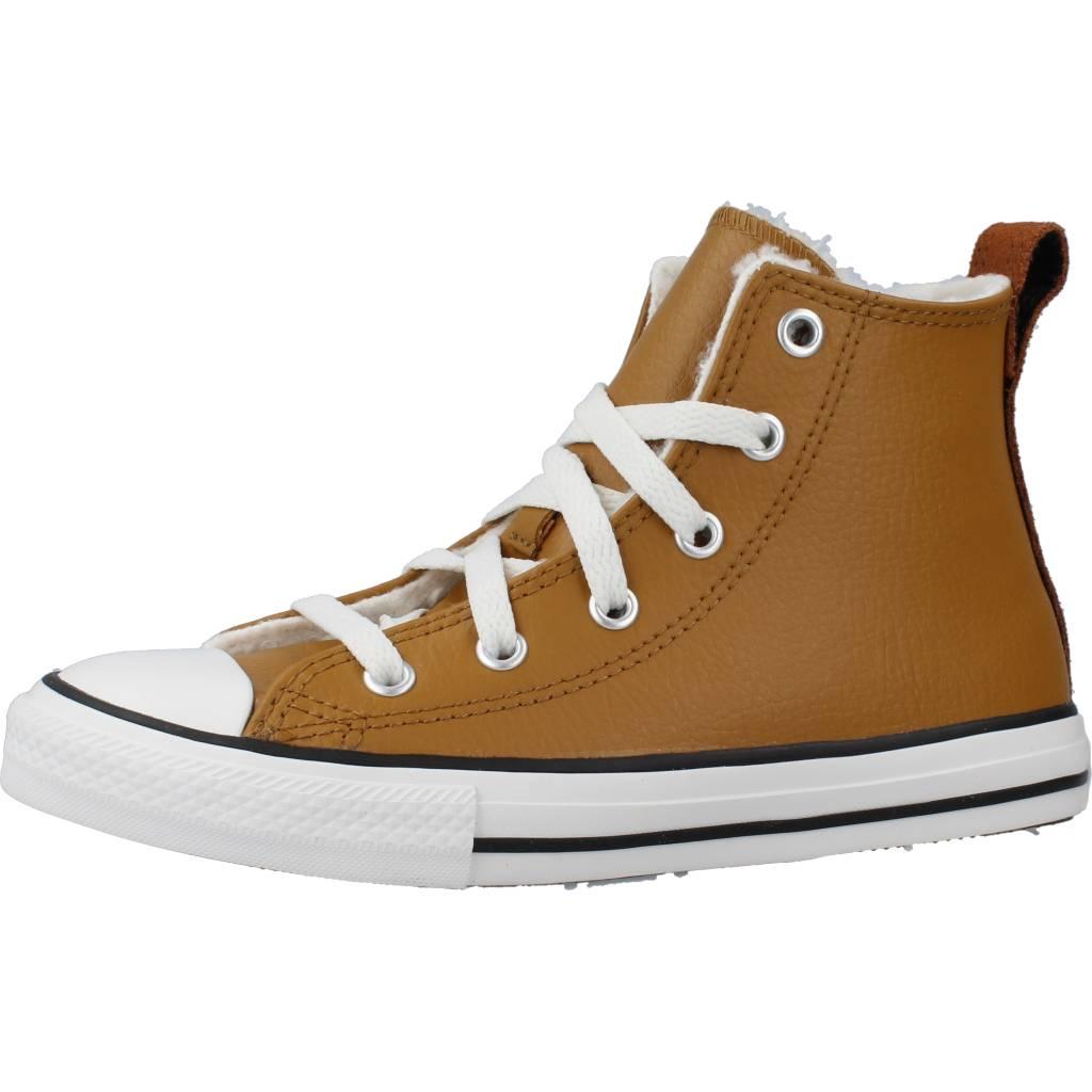 CONVERSE LINED LEATHER en color AMARILLO (2)
