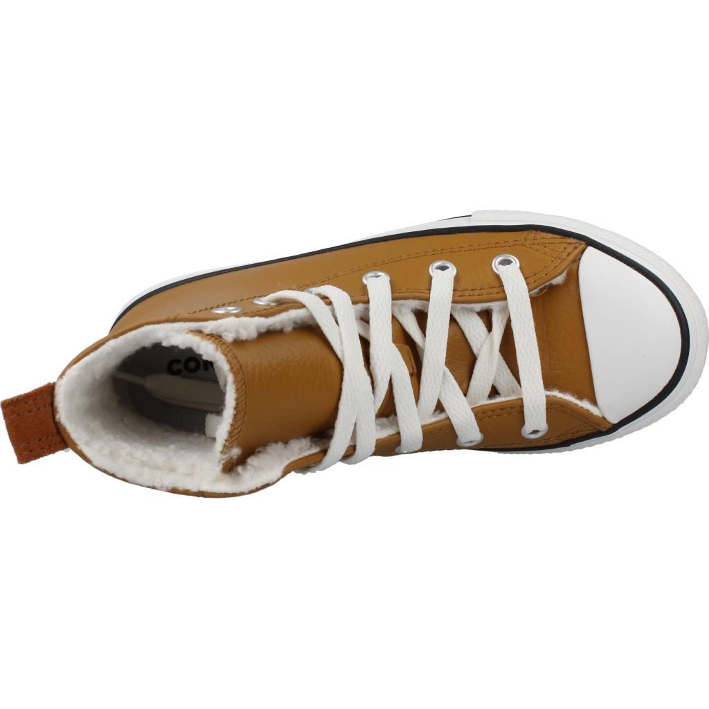 CONVERSE LINED LEATHER en color AMARILLO (7)