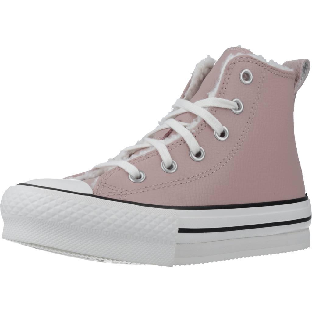 CONVERSE AC CTAS EVA LIFT HI en color ROSA (1)