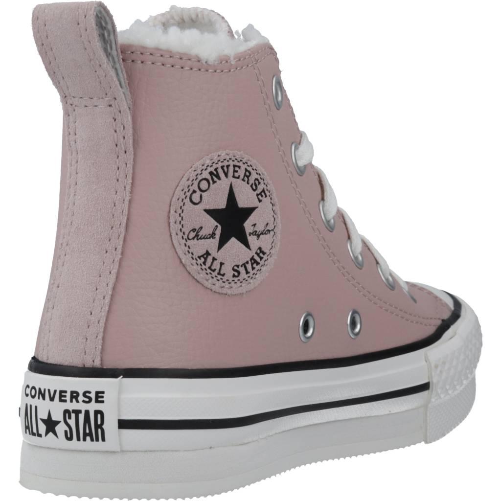 CONVERSE AC CTAS EVA LIFT HI en color ROSA (3)