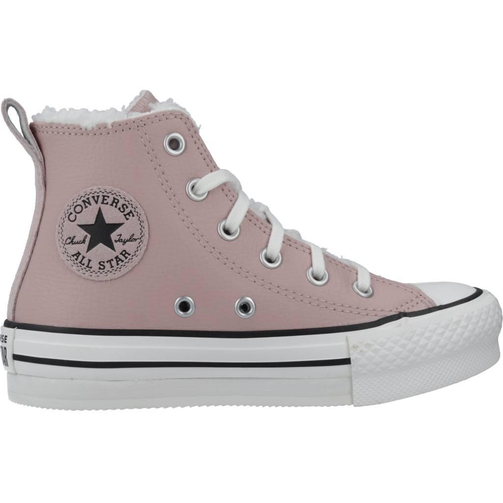 CONVERSE AC CTAS EVA LIFT HI en color ROSA (4)