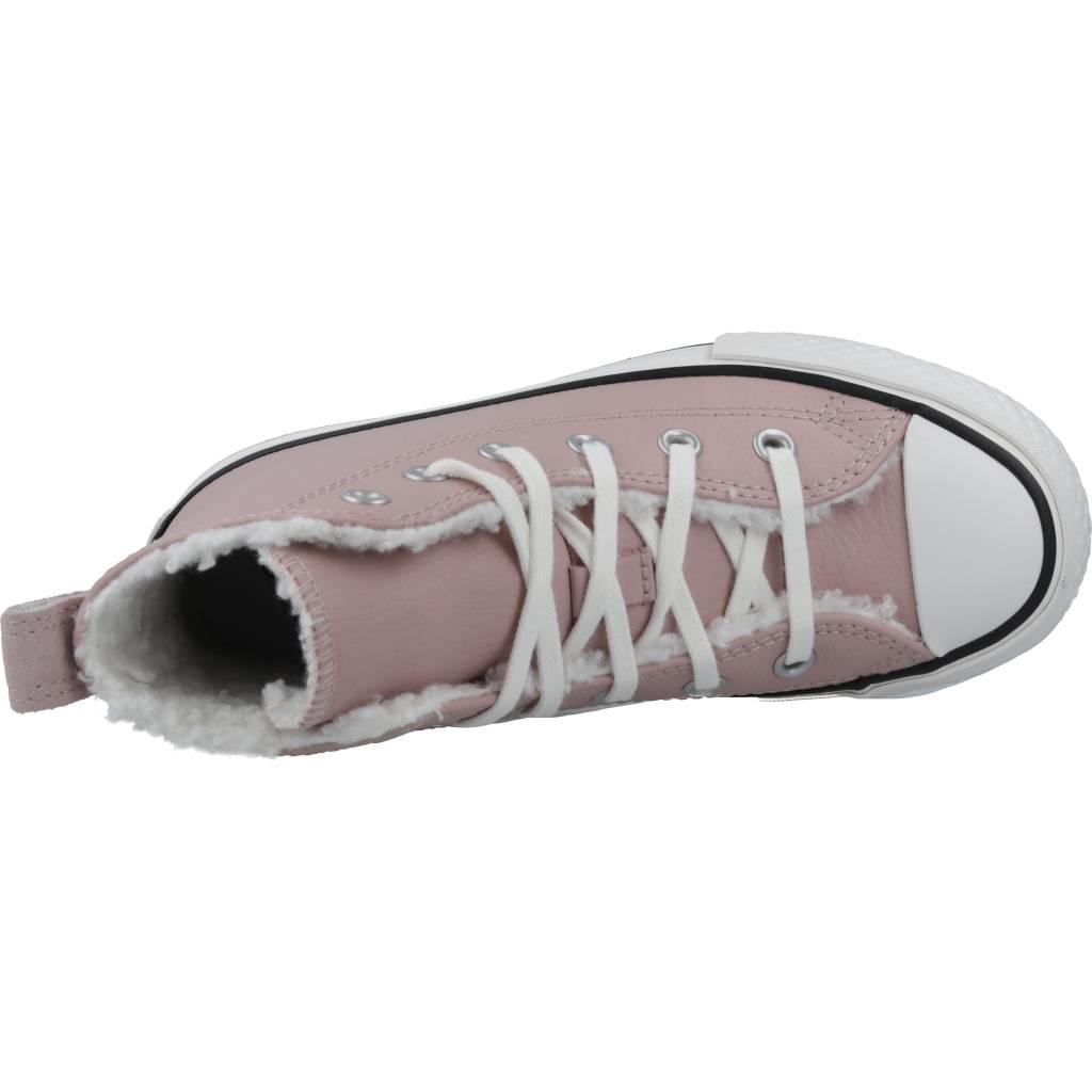CONVERSE AC CTAS EVA LIFT HI en color ROSA (7)