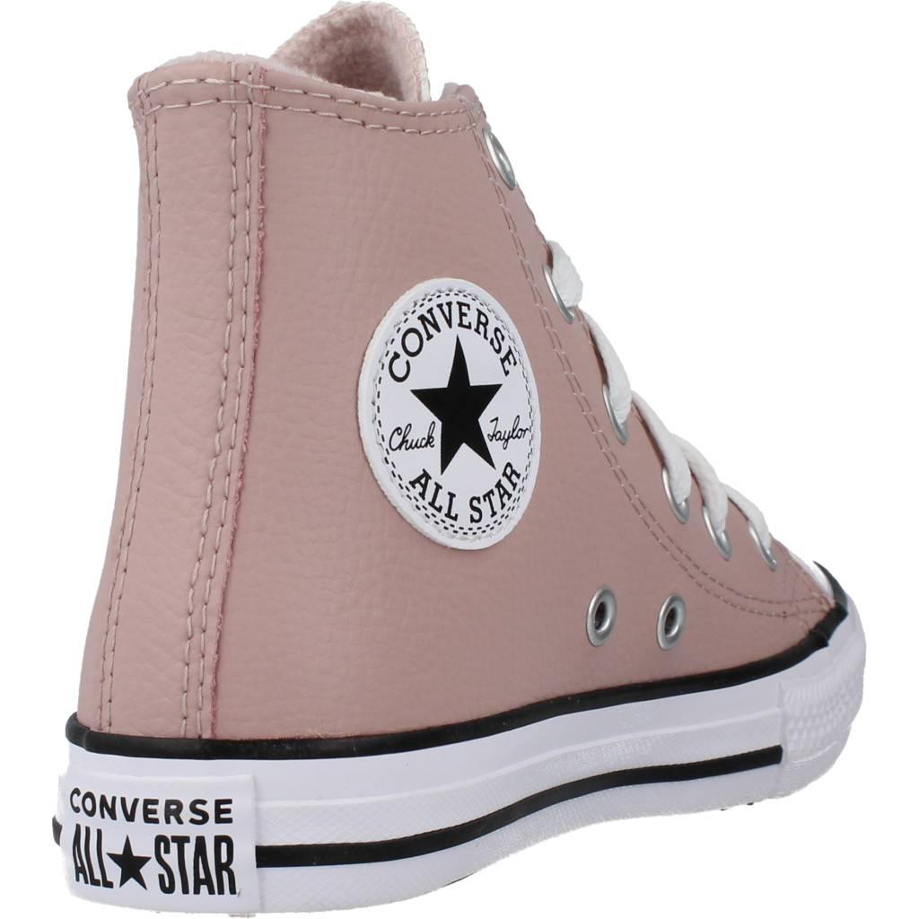 CONVERSE COUNTER CLIMATE LEATHER en color NUDE (3)