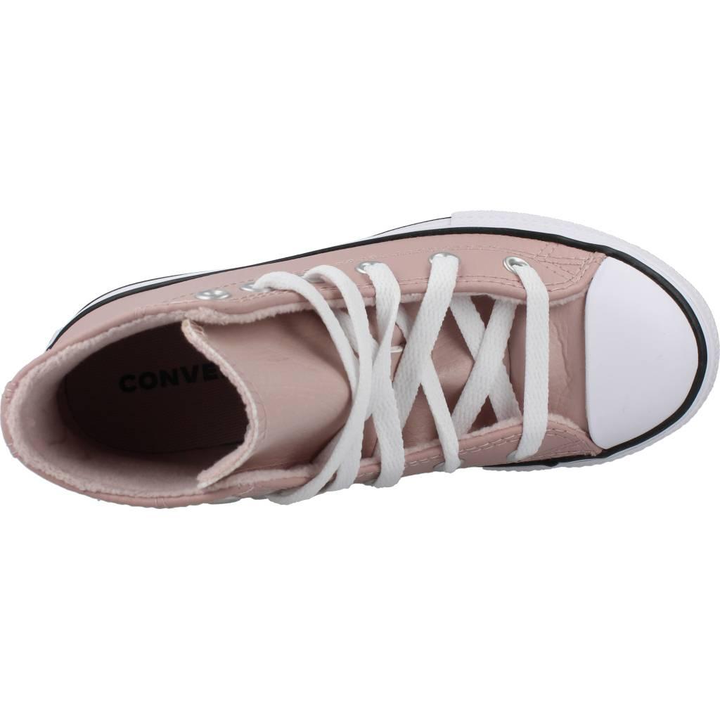 CONVERSE COUNTER CLIMATE LEATHER en color NUDE (7)