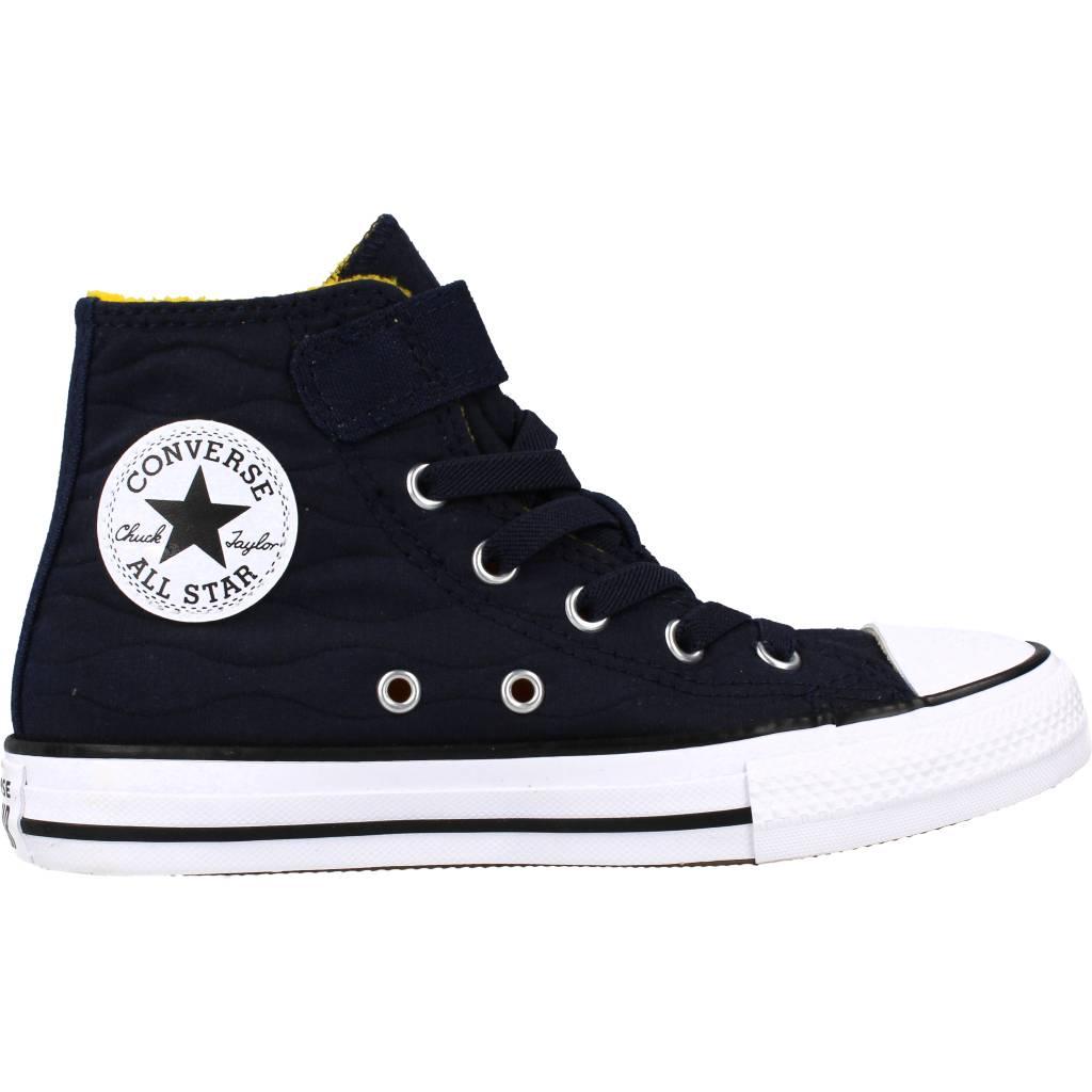 CONVERSE CHUCK TAYLOR ALL STAR V HI en color AZUL  (4)