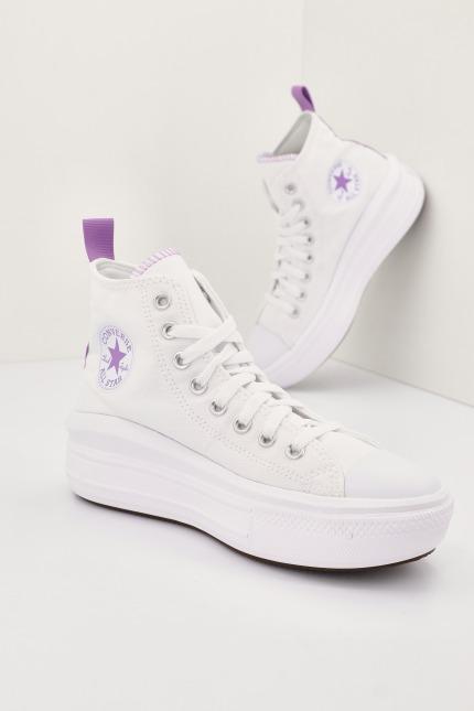 CONVERSE CHUCK TAYLOR ALL STAR MOVE HI en color BLANCO (2)