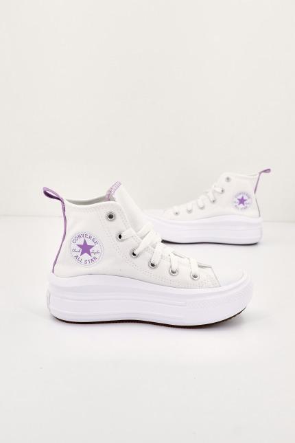 CONVERSE Chuck Taylor All Star Move Platform en color BLANCO (1)