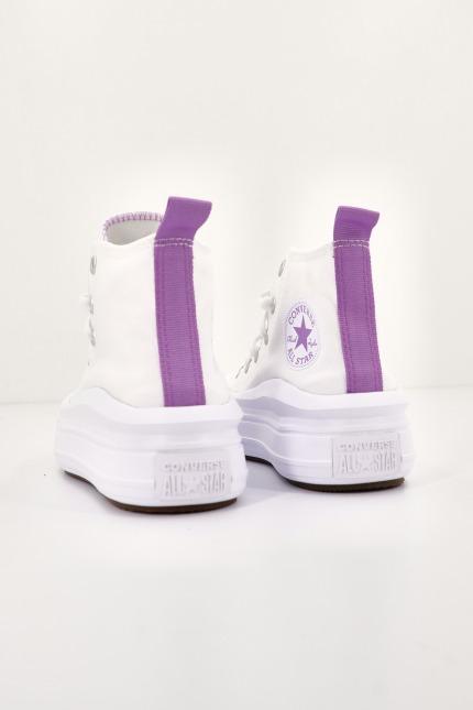 CONVERSE Chuck Taylor All Star Move Platform en color BLANCO (4)