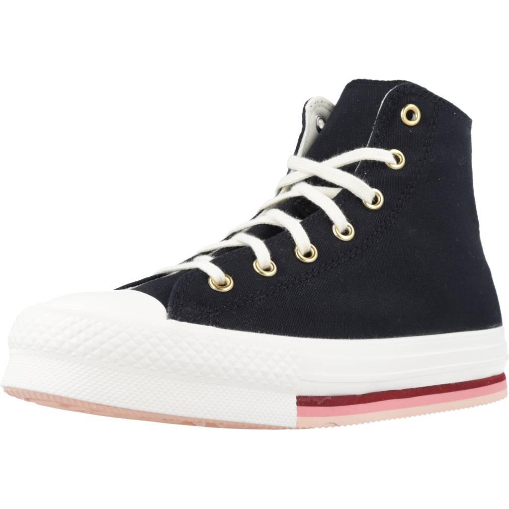 CONVERSE CHUCK TAYLOR ALL STAR EVA LIFT HI en color NEGRO (1)