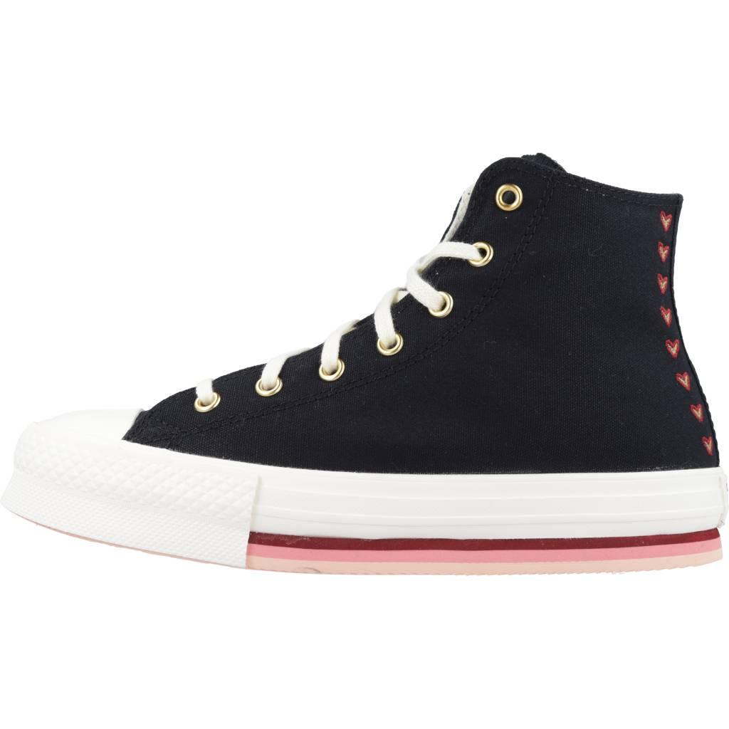 CONVERSE CHUCK TAYLOR ALL STAR EVA LIFT HI en color NEGRO (2)