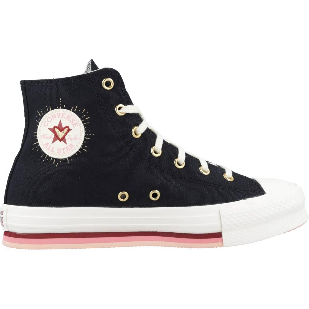 CONVERSE CHUCK TAYLOR ALL STAR EVA LIFT HI en color NEGRO (4)