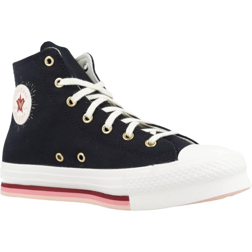 CONVERSE CHUCK TAYLOR ALL STAR EVA LIFT HI en color NEGRO (5)