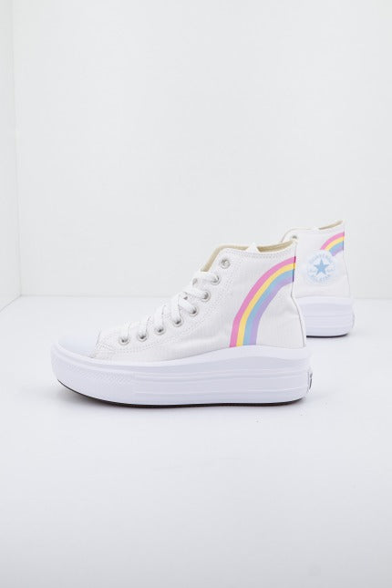 CONVERSE CHUCK TAYLOR ALL STAR MOVE HI en color BLANCO (2)