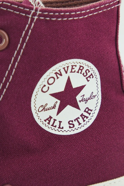 CONVERSE CHUCK TAYLOR ALL STAR LIFT HI en color BURDEOS (4)