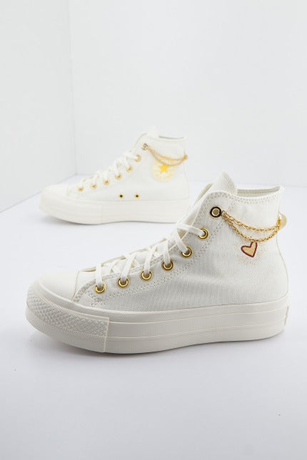 CONVERSE CHUCK TAYLOR ALL STAR GOLD CHAIN en color BLANCO (2)