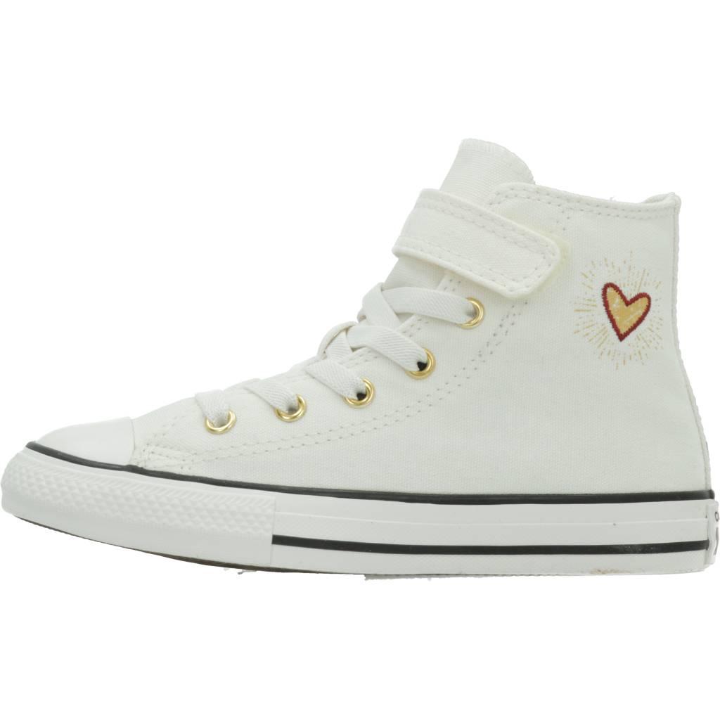 CONVERSE CHUCK TAYLOR ALL STAR EASY-ON HEARTS en color BLANCO (2)