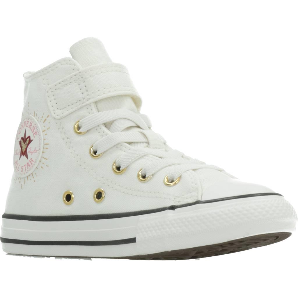 CONVERSE CHUCK TAYLOR ALL STAR EASY-ON HEARTS en color BLANCO (5)