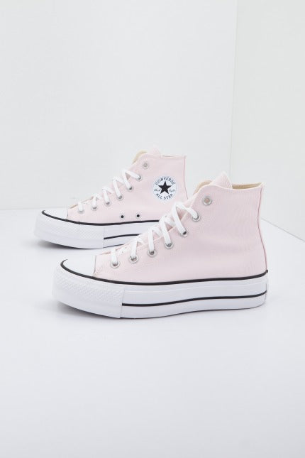 CONVERSE CTAS LIFT HI DECADE en color ROSA (2)