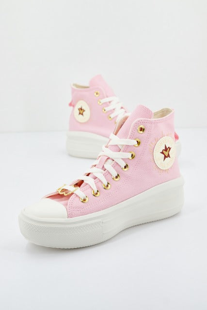 CONVERSE CHUCK TAYLOR ALL STAR MOVE PLATFORM en color ROSA (1)