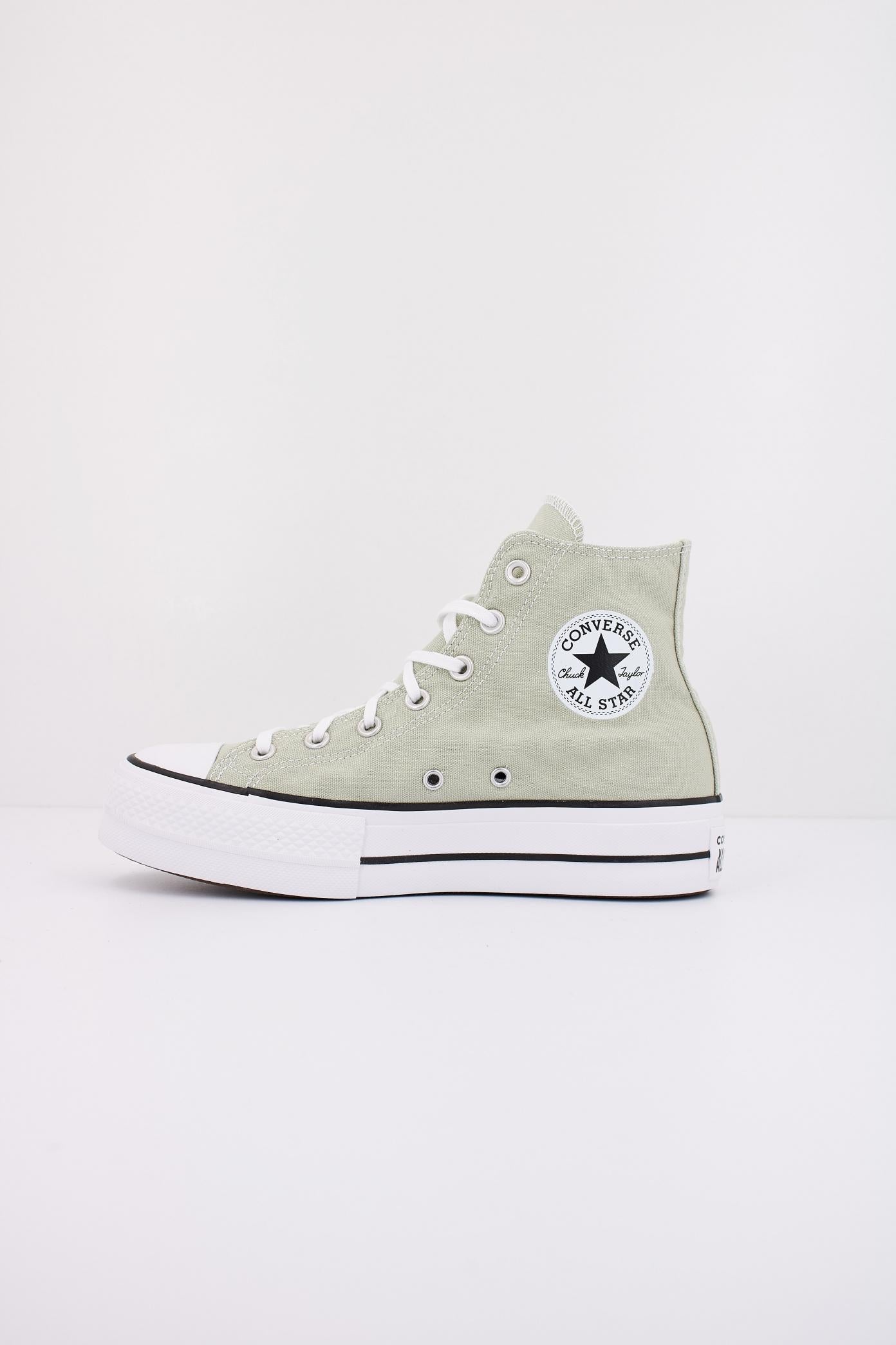 CONVERSE CHUCK TAYLOR ALL STAR LIFT HI en color VERDE (1)