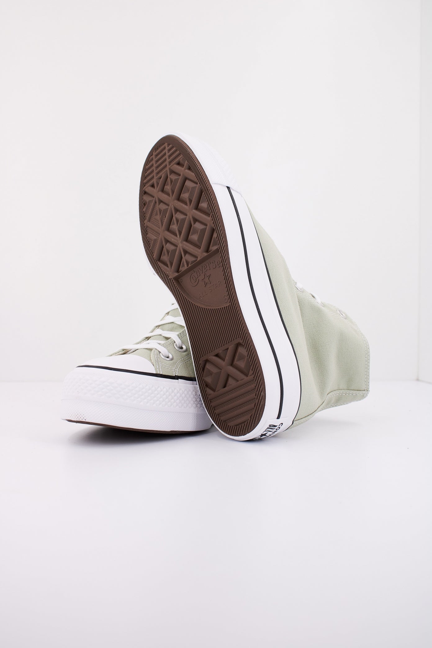 CONVERSE CHUCK TAYLOR ALL STAR LIFT HI en color VERDE (5)