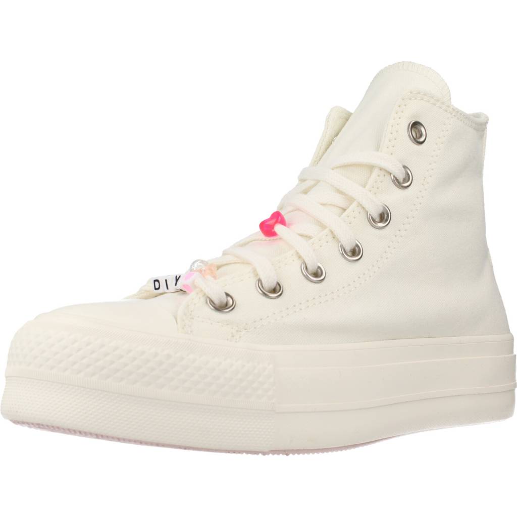 CONVERSE CHUCK TAYLOR ALL STAR LIFT HI en color BLANCO (1)