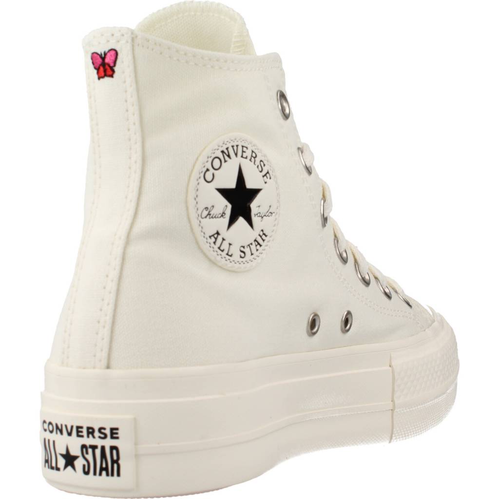 CONVERSE CHUCK TAYLOR ALL STAR LIFT HI en color BLANCO (3)
