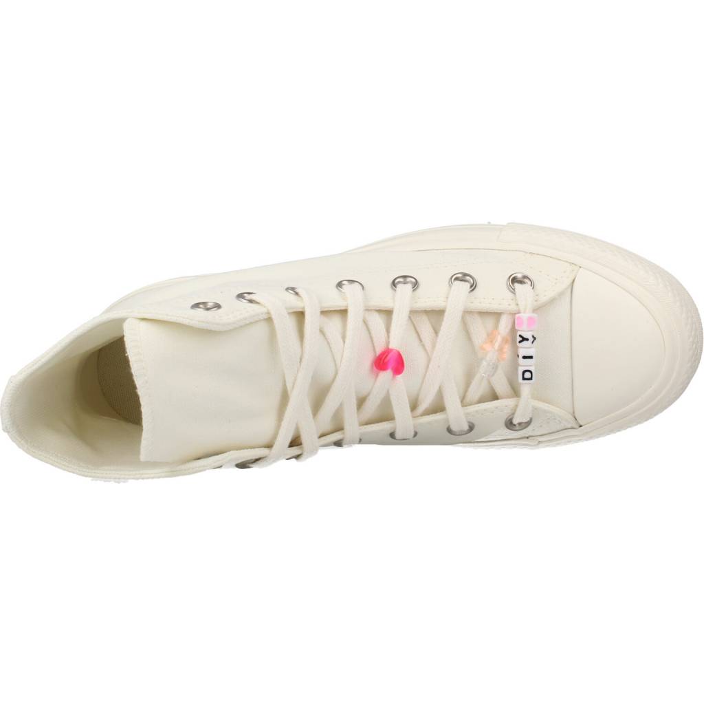 CONVERSE CHUCK TAYLOR ALL STAR LIFT HI en color BLANCO (7)