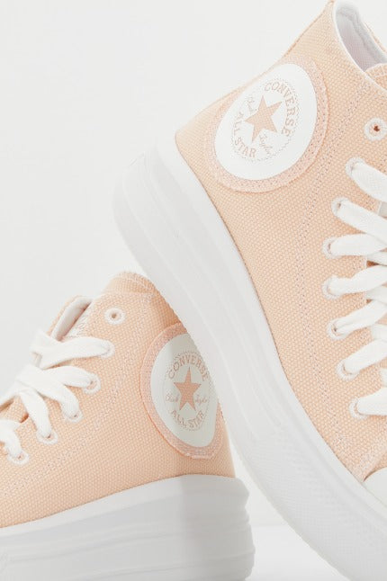 CONVERSE CHUCK TAYLOR ALL STAR MOVE PLATFORM OVERSIZED PATCH en color NARANJA (4)