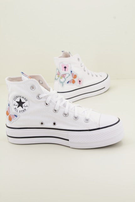 CONVERSE CHUCK TAYLOR ALL STAR LIFT CANVAS LTD en color BLANCO (1)