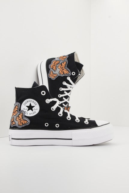 CONVERSE CHUCK TAYLOR ALL STAR LIFT CANVAS LTD en color NEGRO (1)