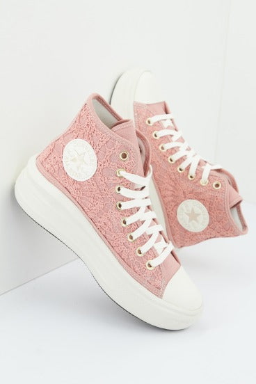 CONVERSE CHUCK TAYLOR ALL STAR MOVE HI CANYON en color ROSA (1)