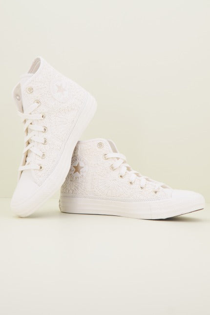 CONVERSE CHUCK TAYLOR ALL STAR HI en color BLANCO (1)