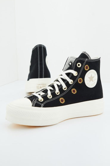 CONVERSE CHUCK TAYLOR ALL STAR LIFT HI en color NEGRO (1)
