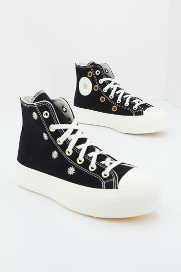CONVERSE CHUCK TAYLOR ALL STAR LIFT HI en color NEGRO (2)